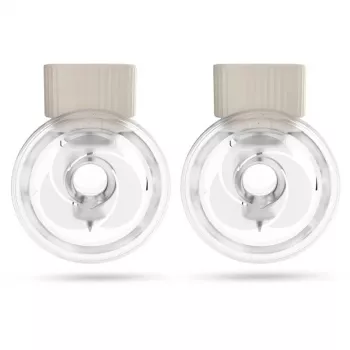 Elektrinis pientraukis neno VENTO TWIN belaidis, įkraunamas, dvigubas/duo režimas, LCD, 150 ml buteliukai, smėlio spalvos