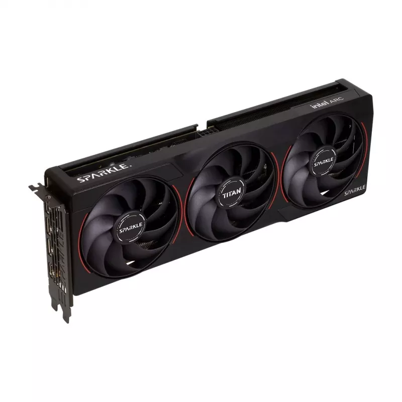Vaizdo plokštė Sparkle Arc B580 TITAN Nox OC 12GB GDDR6, 192 bitų, 2740 MHz, PCIe 4.0 x8, 3xDP2.1+1xHDMI2.1, 200W