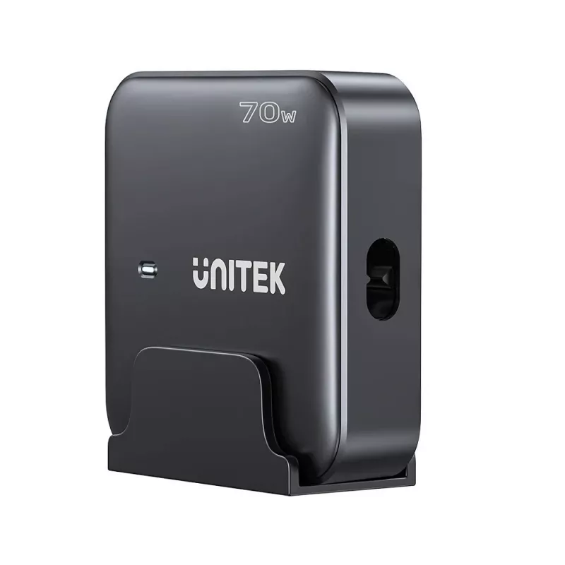 Mobiliojo įrenginio įkroviklis UNITEK P1228ABK01-EU Universalus Juodas AC Greitas įkrovimas