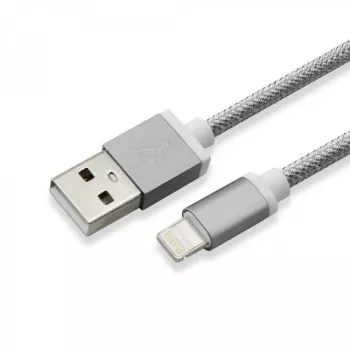 Sbox USB 2.0 8 Pin IPH7-GR pilkas laidas