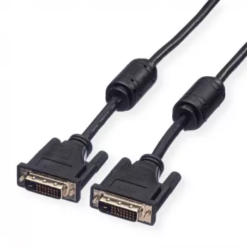 DVI laidas ROLINE DVI (24+1) Dual Link M/M 7,5 m