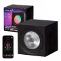 Protingas stalinis šviestuvas Yeelight Cube – įvairiaspalvis, Wi‑Fi/Bluetooth, 2.4 GHz, Bluetooth 5.0, AC 100–240 V, 1.5 m laidas, juodas