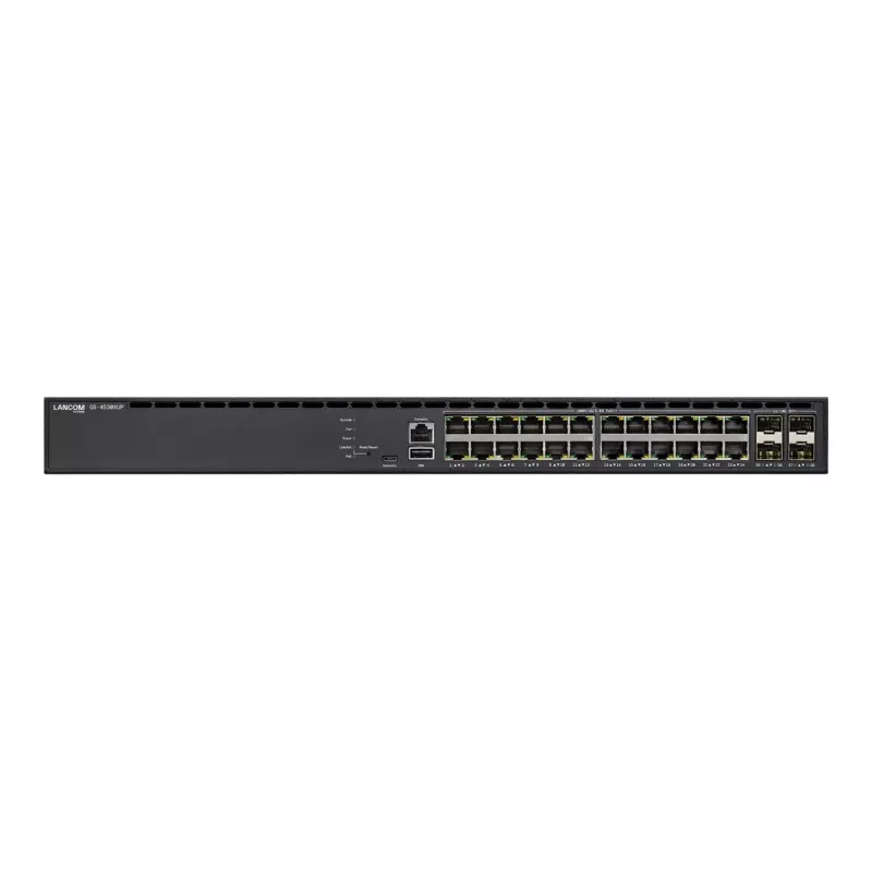 Valdomas jungiklis LANCOM GS-4530XUP L3 30x 2.5G eterneto prievadai
