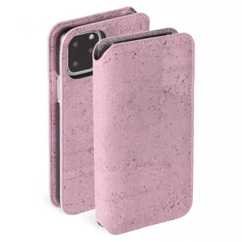 Dėklas su pinigine Krusell Birka iPhone 11 Pro 15,5 cm rožinis
