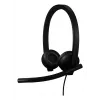Ausinės Logitech H570e laidinės, USB, 1,9 m, juodos