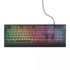 Trust GXT 792 QUADROX žaidimų rinkinys (klaviatūra, pelė, ausinės, kilimėlis) USB, QWERTY, juoda