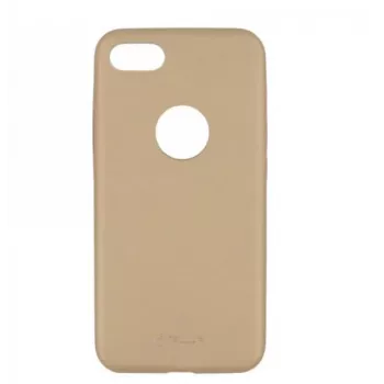 Dėklas Tellur Slim Synthetic Leather Case iPhone 8 – Auksinis