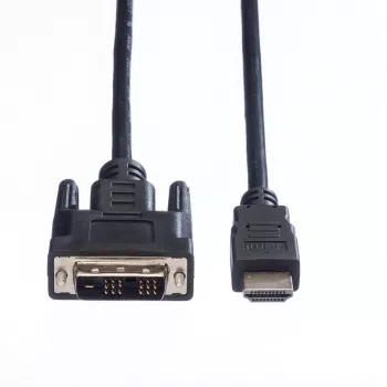 Kabelis DVI-D į HDMI VALUE 11995516 1,5 m