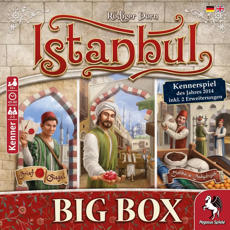 Stalo žaidimas Istanbul Big Box