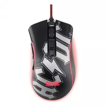Subsonic Gaming Mouse AC/DC – raudona žaidimų pelė