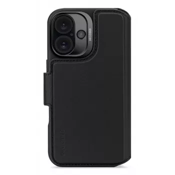 Odinis dėklas iPhone 16, juodas