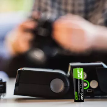 Įkraunama baterija Green Cell GR02 — NiMH AA 1,2V 2000 mAh, 2 vnt.