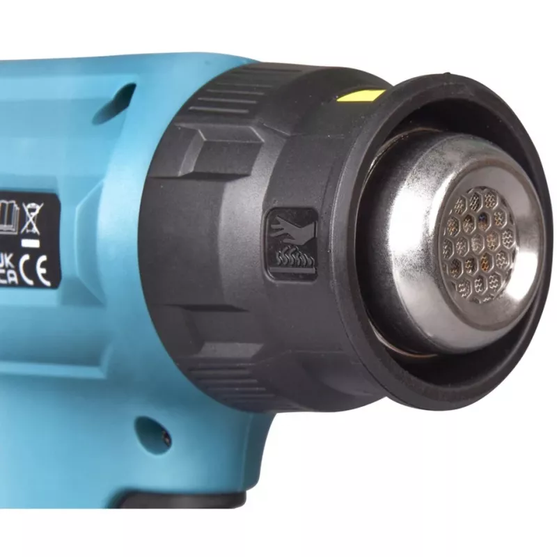 Karšto oro pūtimo pistoletas Makita DHG181ZK – Belaidis – 120–200 l/min – be akumuliatoriaus ir įkroviklio – 18 V
