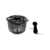 Elektrinis smulkintuvas Russell Hobbs 24660-56 – 1 l stiklinis dubuo, 200 W, raudonas