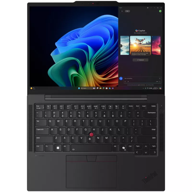 Lenovo ThinkPad T14s Gen 6 (AMD) Copilot+ PC nešiojamas kompiuteris 35,6 cm (14 colių) WUXGA 32 GB LPDDR5x-SDRAM 1 TB SSD Wi-Fi 7 (802.11be) Windows 11 Pro juodas