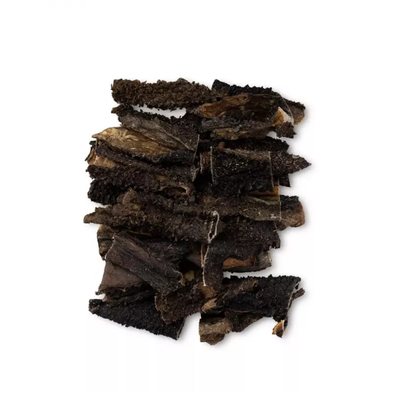 UNISZKI Jautienos pūslės kramtukas šunims 500 g – vieno ingrediento dantų valymo skanėstas, be grūdų ir glitimo