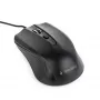 Gembird MUS-4B-01 pelė, ambidekstrinė, USB Type-A, optinė, 1200 DPI
