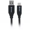 Sharkoon USB 3.2 Gen 2 laidas USB-A kištukas > USB-C juodas 1 metras - Laidas - Skaitmeniniai/duomenys
