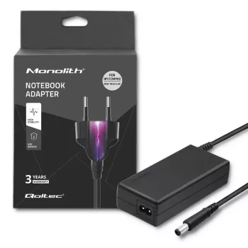 Qoltec HP Compaq 90W 18,5V 4,9A 7,4x5,0 su centriniu kaiščiu nešiojamojo kompiuterio maitinimo adapteris