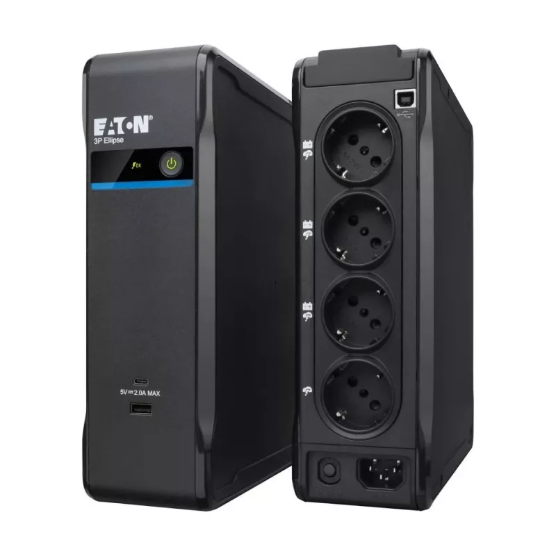 Nepertraukiamo maitinimo šaltinis EATON Ellipse 900 USB DIN — 900 VA / 540 W