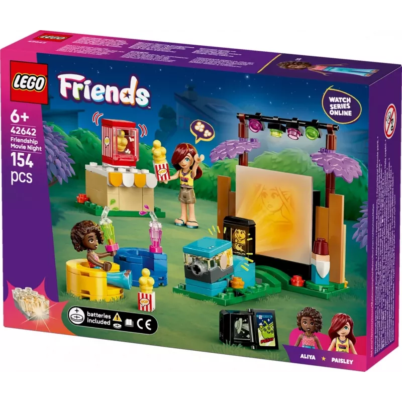 LEGO FRIENDS 42642 Draugystės kino vakaras