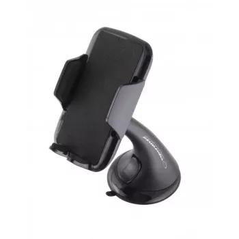 Pasyvus automobilinis telefono laikiklis ESPERANZA EMH113 — juodas, 360° sukimas