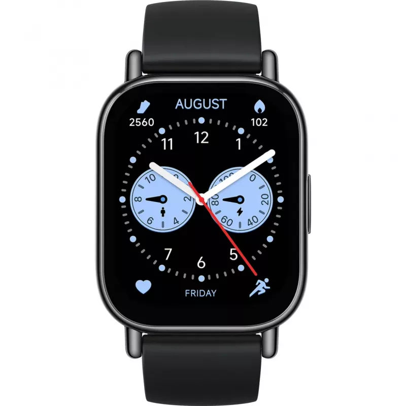 Išmanusis laikrodis Xiaomi Redmi Watch 5 Lite – 1,96 colio AMOLED ekranas, GPS, 470 mAh, 48 mm, TPU juostelė, juoda