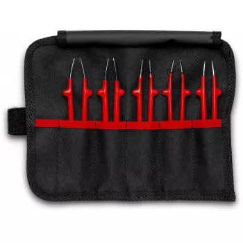 Pramoninis pincetų rinkinys Knipex 92 00 04 juodai raudonas 275g 5 vnt.