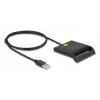 DeLOCK 91724 Juodas USB Type-A kortelių skaitytuvas