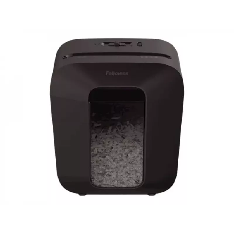 Fellowes Powershred LX70 kryžminio pjovimo dokumentų smulkintuvas (juodas, 18 l, 11 lapų, 4x40 mm)