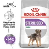 Sausas šunų ėdalas Royal Canin MINI Sterilised – suaugusiems mažų veislių šunims 8 kg, vištiena, dantų priežiūra, svorio kontrolė