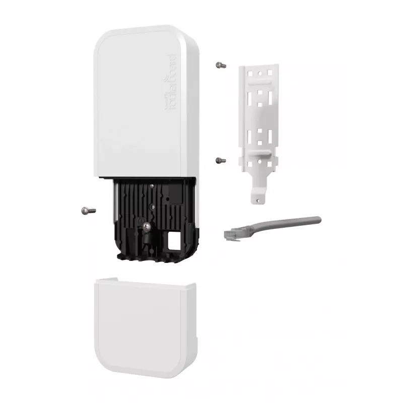 MikroTik wAP ax belaidis prieigos taškas, dviejų juostų, Gigabit Ethernet, 2 prievadai | wAPG-5HaxD2HaxD