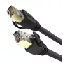 Tinklo kabelis UNITEK C1814EBK RJ-45 Ethernet 15 m juodas