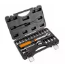 Neo Tools 1/4 abipusis dinaminis veržliaraktis, 5-25 Nm, 21 dalių rinkinys