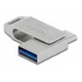 USB atmintukas DeLOCK 128GB USB-C Type-A sukamas modelis