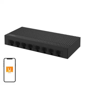 IMOU SF108C 8 prievadų LAN jungiklis 100 Mb/s