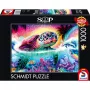 Dėlionė Schmidt Spiele Sheena Pike Neon Turtle – 1000 dalių