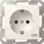 GIRA 445803 SCHUKO Aufdruck EDV System 5 kištukinis lizdas