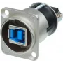 Neutrik NAUSB3 USB jungties priedas juodas