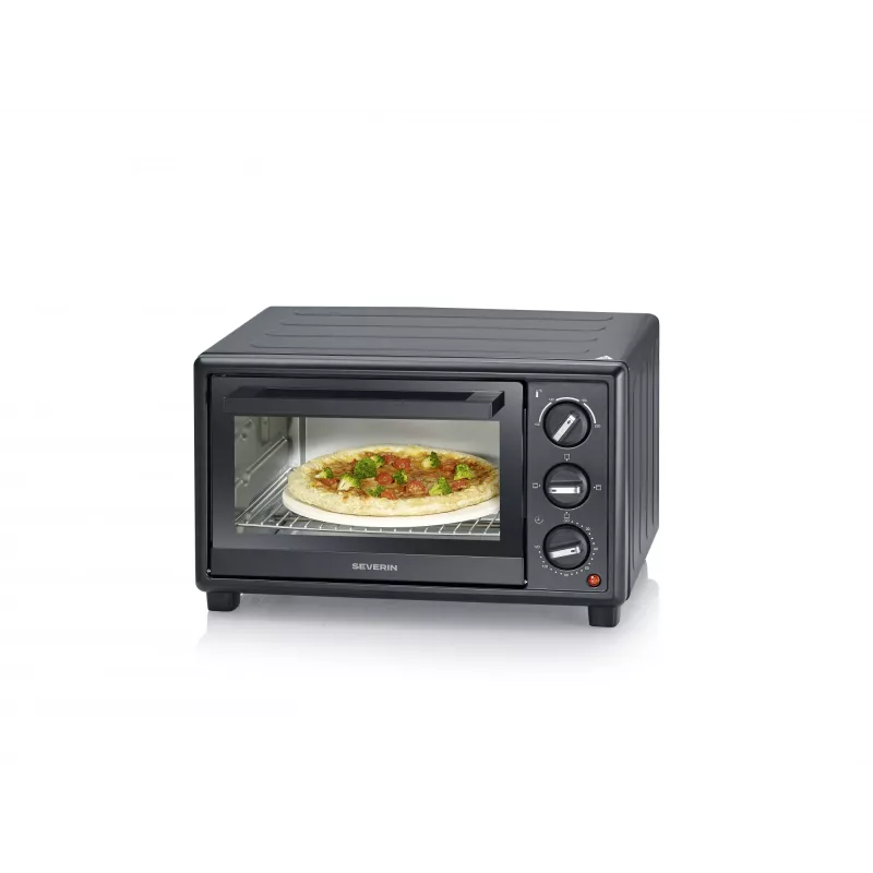 Elektrinė mini orkaitė SEVERIN TO 2078 – 20 l, 1600 W, juoda