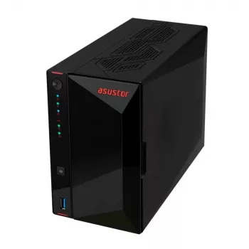 Asustor AS5402T NAS / saugojimo serveris Intel® Celeron® N5105 4 GB DDR4 0 TB ADM Juodas