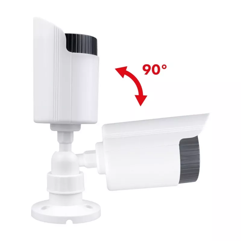 Netikra vamzdinė kamera su IR šviesos diodais, CEE IR1800 W – apsaugos imitacija