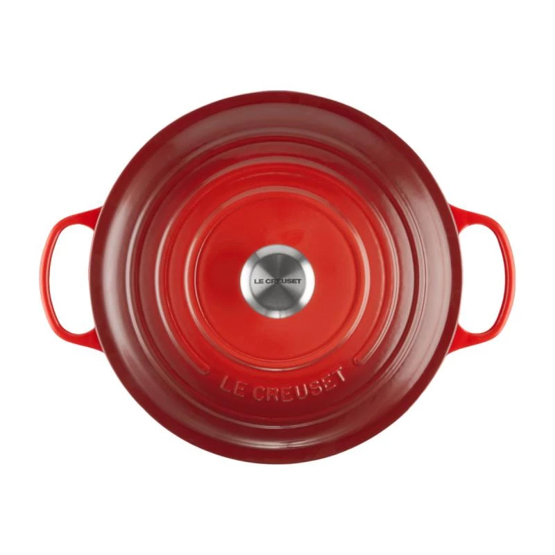 Le Creuset Signature apvalus kepimo indas 20 cm vyšninė raudona (21177200602430)