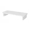 Monitorio stovas LEITZ Freestanding 64340001 – stalvynas 61 cm (24 colių) ekranams, 20 kg talpa, aukštis reguliuojamas, baltas