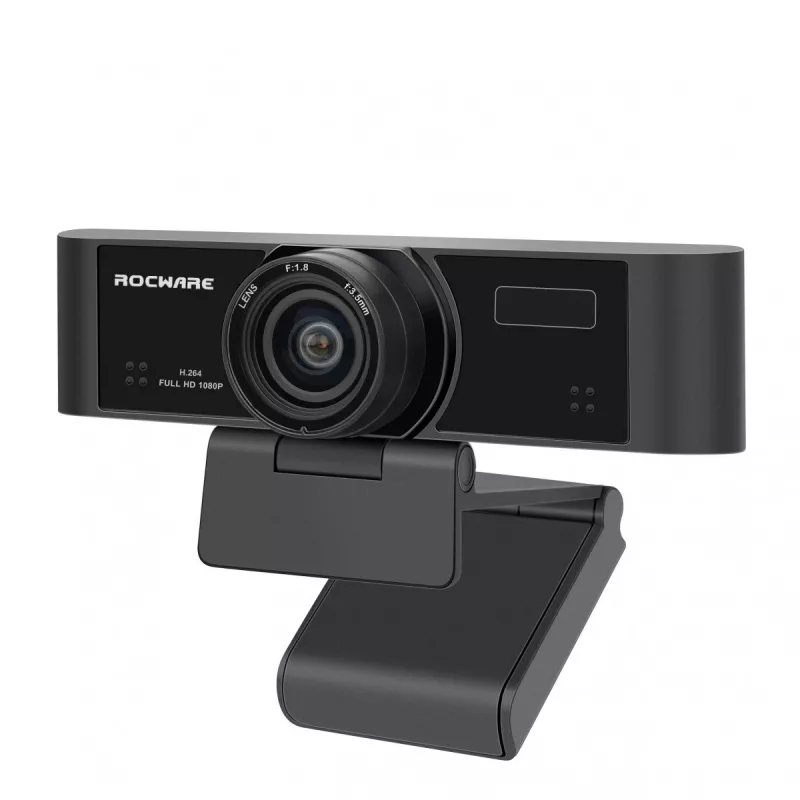 Web kamera ROCWARE RC15 720p raiška su įmontuotu mikrofonu