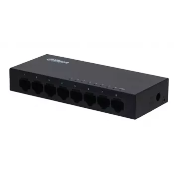 Dahua Technology SG1008-EUR tinklo jungiklis Nevaldomas L2 Gigabit Ethernet (10/100/1000) Juodas