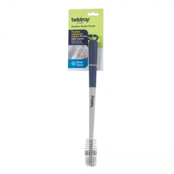 Butelių šepetėlis Beldray LA032807FEU7 Deep Clean Rubber – guminė galvutė ilgam kotui