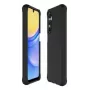 Mobilis dėklas, skirtas Galaxy A16 4G / A16 5G, matinė juoda, minkštas (066079)