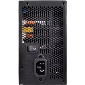 Maitinimo šaltinis SILVERSTONE ST50F-ES230 500 W, 24 kontaktų ATX, nemodulinis, 120 mm ventiliatorius, aliuminis