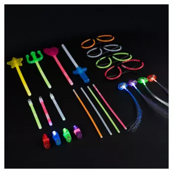 Dekoratyvinė LED figūrėlė RealPower 486256 įvairiaspalvė – 108 vnt. pakuotė
